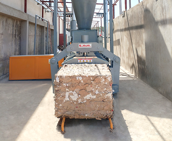 Nijerya Karton Fabrikası için Komple Tesis Otomatik Atık Giderme Sistemi